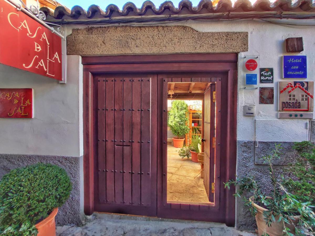 Posada Restaurante Casa De La Sal Candelario Exterior foto